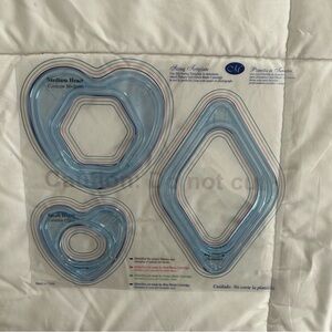 Creative Memories Custom Cutting System Gemstones Hearts Diamond Scrapbooking